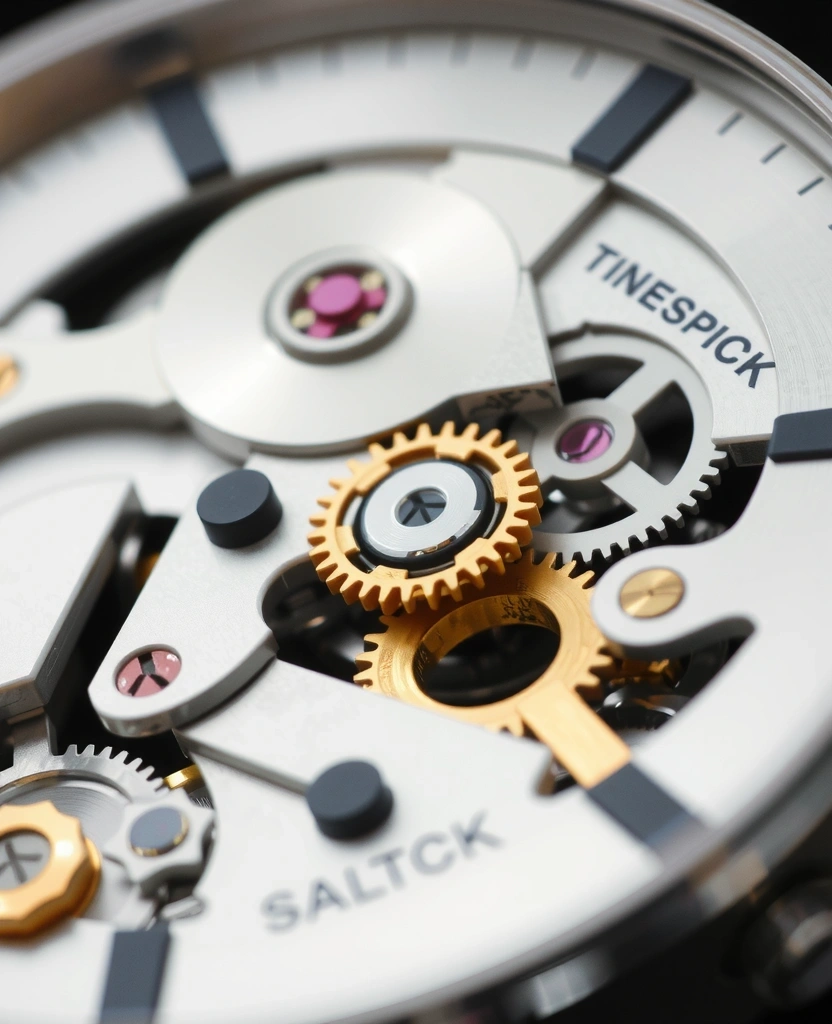 Mechanical precision metaphor